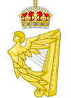 250px-Crowned Harp (Tudor Crown).svg