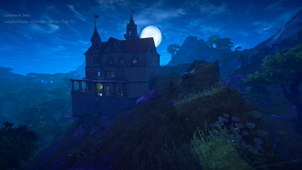 Victorian+Castle+by+Midnight